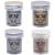 Wow! Embossing Powder Metallic Bundle: Gold  Silver  Platinum and Copper  15ml (1) (1  Brown)