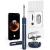 Ear Wax Removal Tool Camera Bebird WiFi Visible Ear Scope Ear Camera Ear Cleaner with Tweezer with 10 Megapixels Gimbaled Gyroscope 12 Ear Spoon Base Storage Ear Cleaning Kit for iPhone Android
