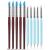Yagugu Silicone Clay Sculpting Tool - 10Pcs Modeling Dotting Tool for Pottery Craft  Rock  Nail  Blending  Drawing
