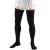 Truform Compression Socks, 20-30 mmHg, Men's Dress Socks, Thigh High Over Knee Length, Black, Large Black Large (1 Pair)