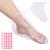 Abeillo 200pcs Paraffin Wax Bath Liners for Feet Paraffin Baths Socks Thermal Therabath Foot Cover Plastic Pedicure Bags Hot Wax Mitten Bags for Paraffin Wax Machine Wax Treatment 200 Count-Feet