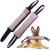 EPODA 2 pieces of bite sausage for dogs Jute Beisswurst K9 Training with 2 handles tug of tug and torn playing with dog dog bite tug toy robust dog toys