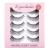 KSYOO Thin Clear Band Lashes Natural Look  8-16mm C Curl Soft Invisible Band Eyelashes  Reusable  Comfortable and long-lasting wear for daily work and weddings - 5 Pairs (Clear Banded A16)