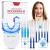 Teeth Whitening Kit Bledras Professional Teeth Bleaching Set 12 Bleaching Gel 3 Seaous Gel Dnisel tooth Shell gently tooth whitening at home 15 minutes tooth bleaching