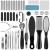Professional Pedicure Kit, Rosmax 36 in 1 Pedicure Tools Stainless Steel Washable Foot Care Kit Dead Skin Remover Foot Spa Set at Home 36 Piece Set