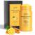 Turmeric Clay Stick Mask Organic Vitamin C Purifying Clay Mask Blackhead Cleansing Healing Clay Mud Mask Deep Clean Pore Improve Skin Acne Scars Facial Mask With Blackhead Remover Extractor ToolS