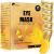 Eyes pads eye mask 25 pairs golden gel pads under the eyes hyaluronic acid eye mask for swollen eyes reduces dark circles tear bags folds