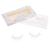 Kare & Kind White False Eyelashes - Lightweight and Natural Looking Fake Extensions - Ideal for Cosplays  Masquerades  Costume Parties  Photoshoots - Easy to Apply -2 Pairs