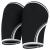 LPONNQ Knee Sleeves Weightlifting Compression Brace Elastic Pads Weight lifting Support Men Women Medium Black