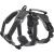 Belpro multi-purpose dog harness no breakdown no pulling reflective adjustable vest with durable handle dog dishes for large/active dogs (black l) l (1 Pack) black
