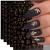 JMEOWIO 12 Sheets Flower Nail Art Stickers Decals Self-Adhesive Spring Summer Floral Gold Nail Supplies Nail Art Design Decoration Accessories