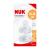 NUK First Choice+ Anti-Colic Silicone Teat Orthodontic NUK Shape Size 1 (0-6 Months) S for Tea 2 Pieces (Pack of 1)