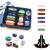 Chakra Stone Healing Crystals Set in Box Natural Reiki Healing Crystal Points Gemstone Wand Set for Meditation Crystal Therapy Anxiety Relief Balancing Yoga Crystals and Gemstones for beginner(14pcs)