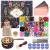CHUHUAYUAN Wax Seal Stamp Kit with Gift Box  24 Colors and 624 Pcs Wax Seal Beads with Wax Seal Stamp  Sealing Wax Warmer  Wax Seal Metallic Pen and Envelope  Wax Seal Kit for Gift and Decoration