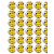 30x Pudsey Children in Spotty Fundraising (3.8cm) PRE-CUT PREMIUM RICE PAPER Edible Cake Toppers