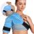 REVIX Shoulder Ice Pack for Injuries Reusable Gel Ice Wrap for Shoulder Pain Relief, Bursitis and Rotator Cuff, Cold Therapy Compression for Man and Women Blue
