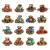 Hair clips 16 pieces of metal hair clips mini-hair clips vintage hair needle crystal mini hair clip for girls women hair diy accessories (random style)