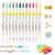 Food Coloring Marker Pens,12Pcs Dual Sided Food Grade and Edible Markers with Fine&Thick Tip,Edible Pen Gourmet Writers for Decorating Cake,Cookies,Fondant,Frosting,Easter Eggs,Painting,Drawing,Baking 12 Count (Pack of 1) 