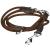 HUNTER Freestyle Adjustable leash for dogs robust weatherproof 0.8/200 cm brown 0.8 x 200 cm brown