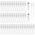40 Pcs Mini Spray Atomizer Empty Bottles 3ml Plastic Refillable Perfume Empty Sample Bottle Portable Perfume Samples Container With 2ml Pipette 5ml Needle Cylinder For Liquid Travel Makeup Tool