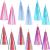 Zonon 6 Pairs Kid Bicycle Tassel Ribbon Scooter Bike Handlebar Streamer Bicycle Grips Tassel Decoration for Boys and Girls