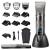 Hatteker Professional Hair Clipper Cordless Clippers Hair Trimmer Beard Trimmer Shaver Detail Trimmer Hair Cutting Kit for Men Waterproof Black 14 Piece Set