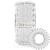 Kitsch Hair Coils Transparent 8 Pieces