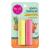 eos 100% Natural Lip Balm - Strawberry Peach and Pineapple Passionfruit, Dermatologist Recommended, All-Day Moisture, 0.14 oz, 2 Pack Strawberry Peach & Pineapple Passionfruit