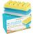Foot Scrubber Pumice Stone for Feet by Love Lori - 2 in 1 Moisturizing Soap and Callus Remover - Lemongrass Cracked Heel Treatment Foot Exfoliator