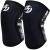 Knee Sleeves (1 Pair)  7mm Neoprene Compression Knee Braces  Great Support for Cross Training  Weightlifting  Powerlifting  Squats  Basketball and More Medium Black