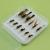 YAZHIDA | Fly Fishing Flies kit |Dry Fly | WetFly | 12pcs Bead Head Brassie