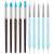 Clatoon 10Pcs Silicone Clay Sculpting Tool  Modeling Dotting Tool & Pottery Craft use for DIY Handicraft  Silicone Brush  Sculpture Pottery  Nail Art