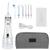 H2ofloss Cordless Water Dental Flosser, Portable Oral Irrigator for Teeth, Braces, Rechargeable & IPX7 Waterproof Teeth Cleaner for Home Travel White