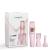 Magnitone FuzzOff 3-in-1 Rechargeable Ladies Precision Hair Trimmer Depilator for Face Jawline Upper Lip Eyebrows Body Underarm and Bikini Line - Pink