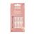 KISS Bare but Better Glue-On Nails artificial fingernails Glossy Beige Nude long length Coffin Form Nude (Pack of 1)