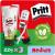 Pritt Glue Stick Safe & Child-Friendly Craft Glue for Arts & Crafts Activities Strong-Hold Adhesive for School & Office Supplies 22 g (Pack of 3) Single