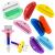 LOKiVE Toothpaste Tube Squeezer Dispenser, 9 Pcs Plastic Tube Squeezer Holder Toothpaste Clips for Saving Toothpaste Facial Cleanser Creams Paint