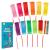 YGEOMER 12pcs Rhythmic Dance Ribbons Gymnastics Ribbon Streamers Dancing Streamers, Baton Twirling, for Artistic Dancing Gymnastics, Kids Dancing, Talent Shows