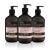 Baylis & Harding Goodness Rose & Geranium Natural Hand Wash 500 ml (Pack of 3) - Vegan Friendly 0.33 ml (Pack of 3) Rose & Geranium