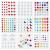 9 Sheets Festival Face Gems Stick on  Self-Adhesive Face Jewels Stickers Face Diamonds Rhinestones for Makeup  Nail Gems Stickers for Face Eye Arm Body Nail Decoration Party (Multicolored)