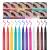 12PCS Matte Colored Liquid Eyeliners Delineador De Ojos De Colores Set Colorful Eye Liner Liquid Color Eyeliner Eye Makeup for Valentines Day Gifts Bright Colors Waterproof Smooth & No Fading (13-Multicolors)
