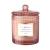 La Jolie Muse fragrance candle in a glass Damascen rose fragrance candle natural wax candle with floral aroma 75 hours of burning time gift for women 285g rose noir and oud