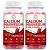 Calcium Magnesium Zinc & Vitamin D Gummies - 2 Pack | Vitamins for Women Men & Kids | Calcium Supplements for Strong Healthy Bones Zinc Gummies Gluten-Free Vegan - 120 Count