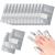 Qufiiry 100 pieces Nail Polish Remover Wraps Pads Nailack Remover Pads with lint -free cotton pads aluminum foil nail polish Remover Pads Gellack quickly and gently remove 100PCs