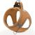 Joytale dog harness reflective soft padded dog dishes air-mesh breathable breast dishes for small medium-sized dogs M Khaki M-breast: 42-47cm Khaki