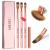 Saviland 3 PCS Kolinsky Acrylic Nail Brush: Size 8/10/14 Nail Brush Premium Quality Durable Nail Art Brush for Acrylic Powder Monomer Liquid Nail Extension&3D Nailcarving Tool Christmas Women Gift Set 01-3 PCS-Size 8/10/14