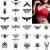 Dopetattoo 24 sheets Temporary Tattoos Insects Beetles Fake Tattoos for Women Girls Adults 3.7x3.7 11