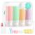 Morfone silicone travel bottles travel bottle 16 pieces silicone travel bottles set TSA APPROVED LEAK PROOF travel bottle set for shampoo lotion rinse shower gel BPA-free 