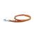 IDC Color & Gray adjustable leash with double snap hook 20 mm x 2.2 m orange-grey Orange-grey 20 mm x 2.2 m