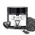 Edible glitter edible glitter - 30g edible glitter powder glitter dust for drinks food cake - edible metallic food coloring glitter powder for cocktails cakes (black)